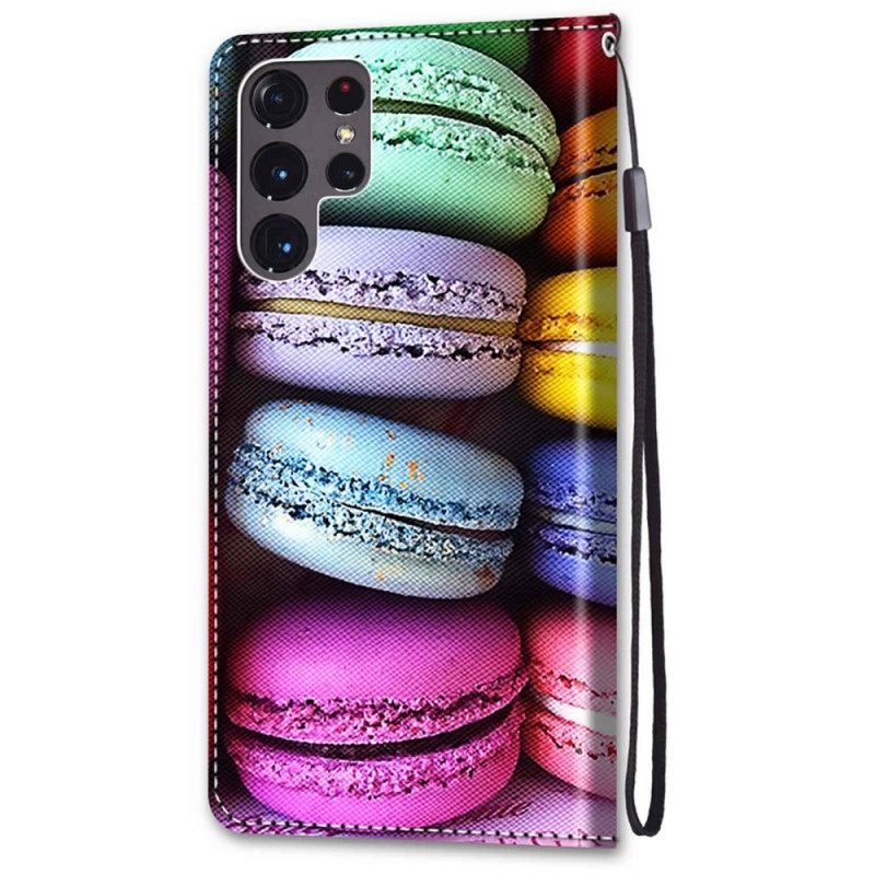 Kotelot Samsung Galaxy S22 Ultra 5G Macarons