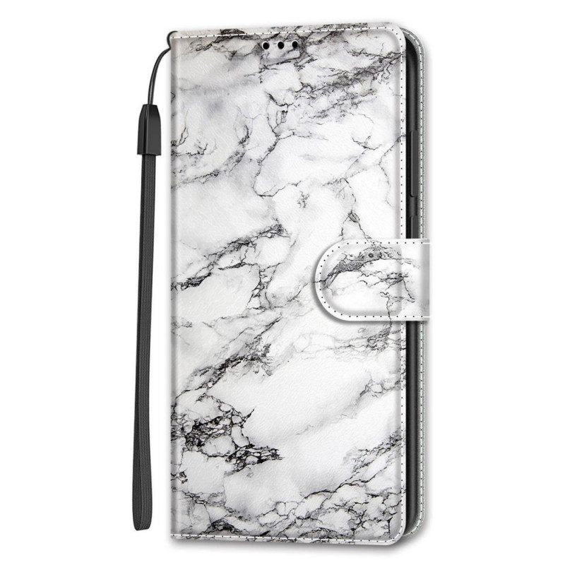 Kotelot Samsung Galaxy S22 Ultra 5G Marble Elegance Hihnalla