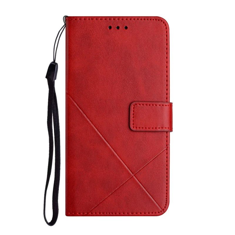 Kotelot Samsung Galaxy S22 Ultra 5G Style Leather Geo X Design