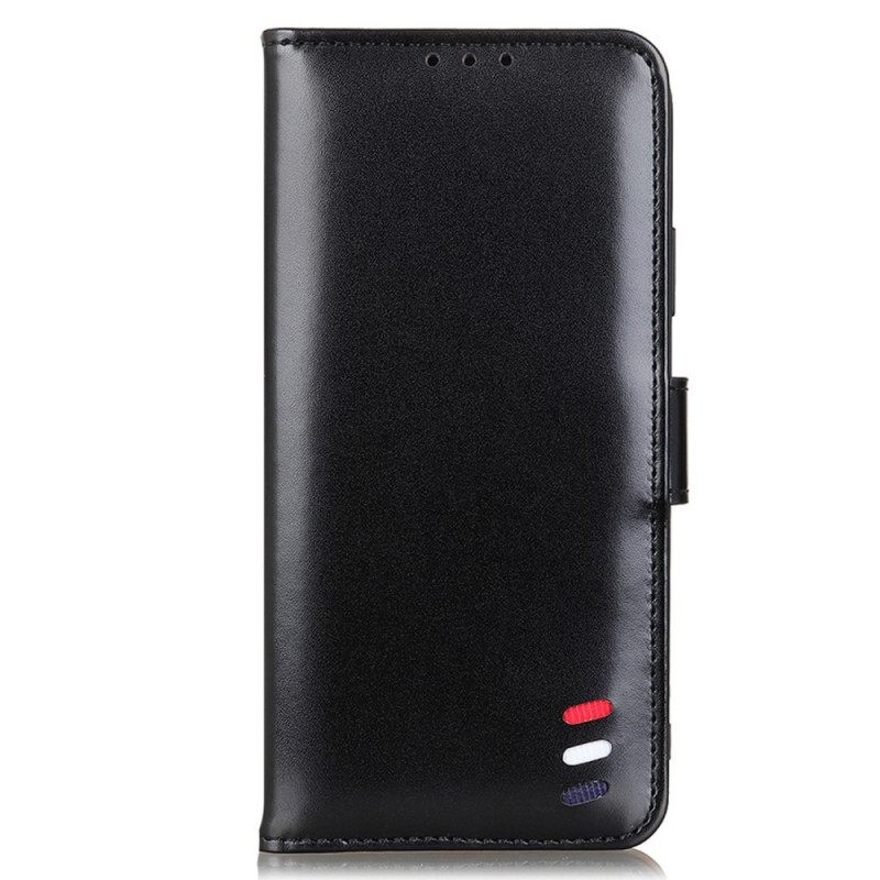 Kotelot Samsung Galaxy S22 Ultra 5G Tricolor Leather Effect