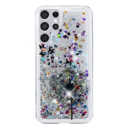 Kuori Samsung Galaxy S22 Ultra 5G Dandelions Glitter