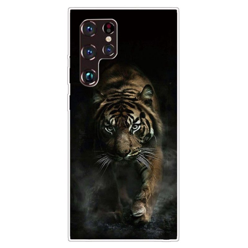 Kuori Samsung Galaxy S22 Ultra 5G Flexible Tiger