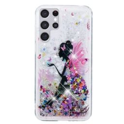 Kuori Samsung Galaxy S22 Ultra 5G Glitter Fairy