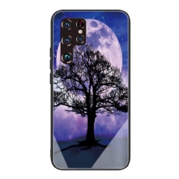 Kuori Samsung Galaxy S22 Ultra 5G Tempered Glass World Tree