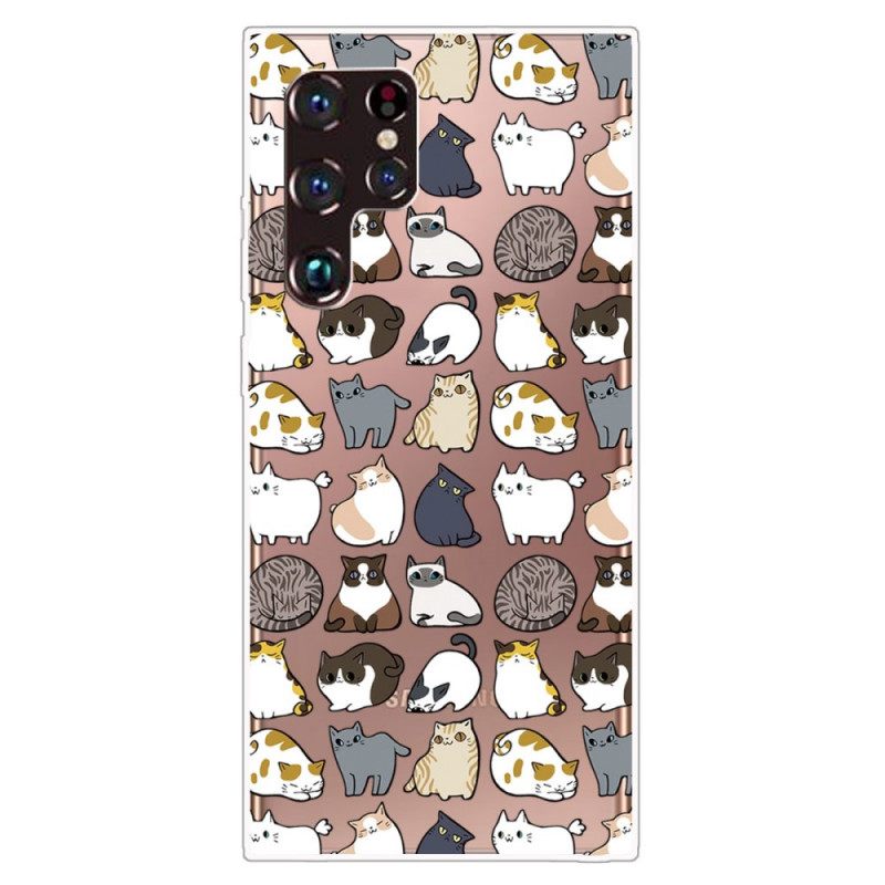 Kuori Samsung Galaxy S22 Ultra 5G Top Cats