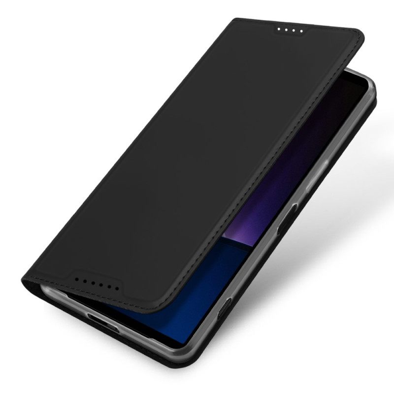 Nahkakotelo Sony Xperia 1 Vi Skin Pro -sarja Dux Ducis