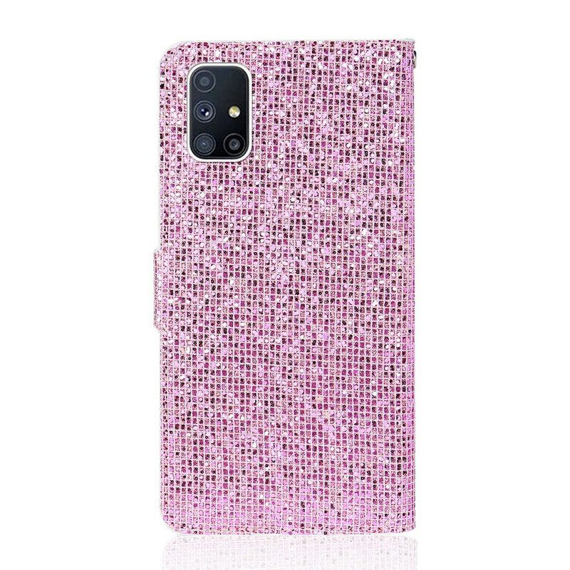 Kotelot Samsung Galaxy M51 Glitter S Design