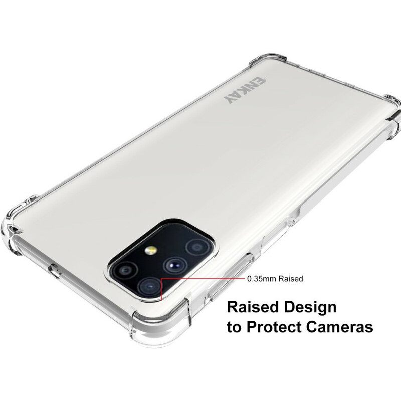 Kuori Samsung Galaxy M51 Transparent Enkay