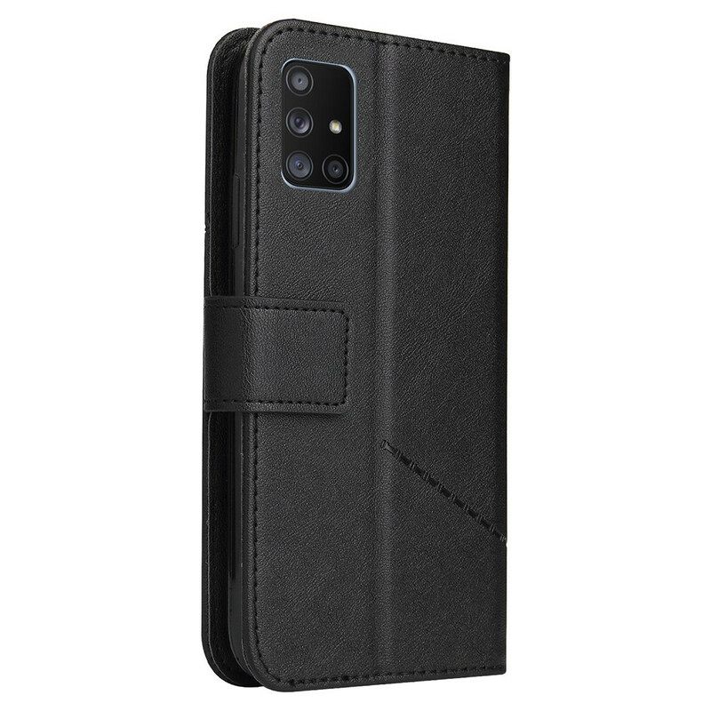 Nahkakotelo Samsung Galaxy M51 Faux Leather Gq.utrobe