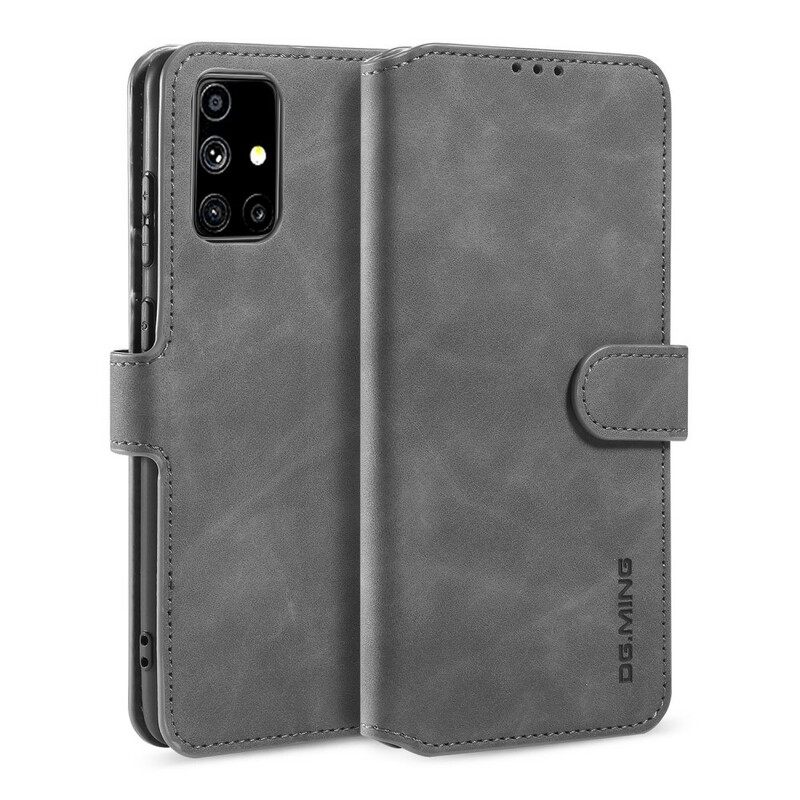 Nahkakotelo Samsung Galaxy M51 Vintage Leather Effect Khazneh