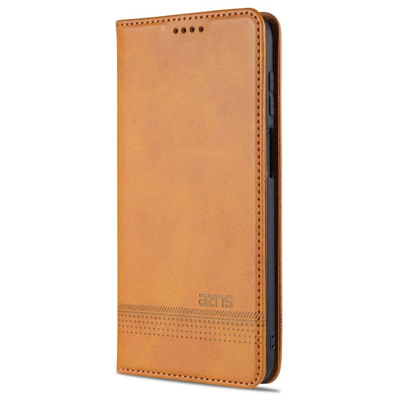 Puhelinkuoret Samsung Galaxy M51 Kotelot Flip Style Leather Azns