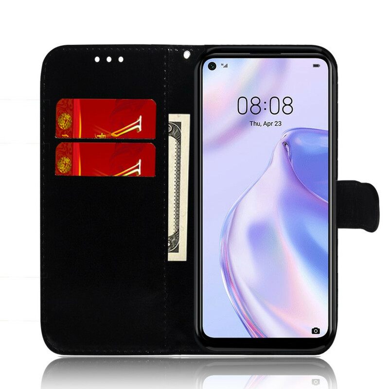 Flip Case Huawei P40 Lite 5G Pure Color