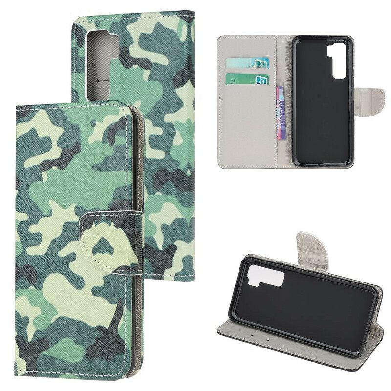 Kotelot Huawei P40 Lite 5G Military Camouflage