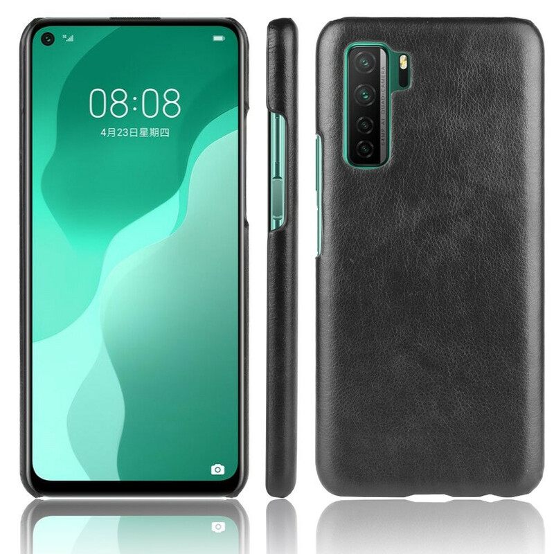 Kuori Huawei P40 Lite 5G Litchi Performance Leather Effect