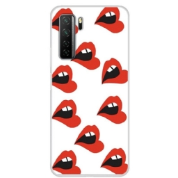 Kuori Huawei P40 Lite 5G Transparent Luscious Lips