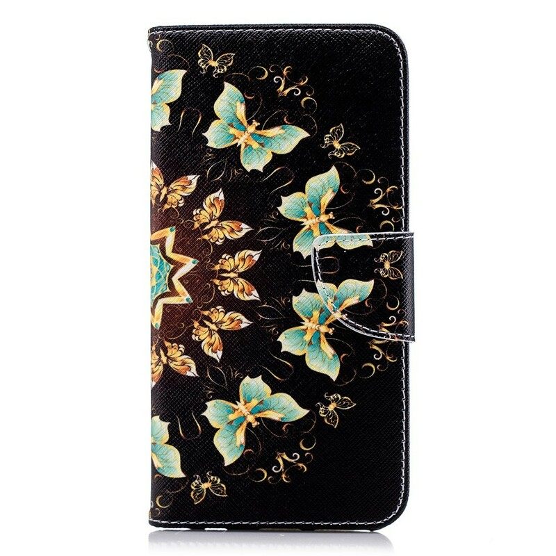 Kotelot Huawei Y7 2018 / Honor 7C Mandala Butterflies