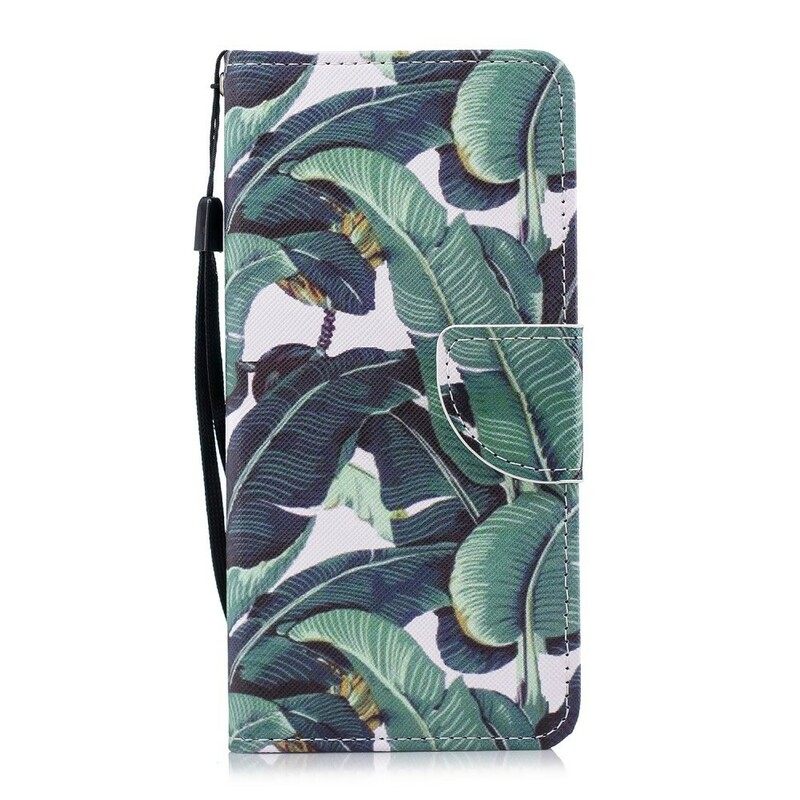 Kotelot Huawei Y7 2018 / Honor 7C Suojaketju Kuori Tropical Leaves Strappy