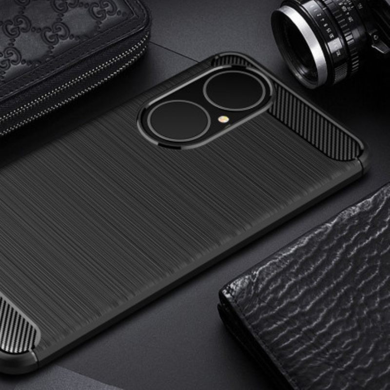 Case Huawei P50 Harjattu Hiilikuitu