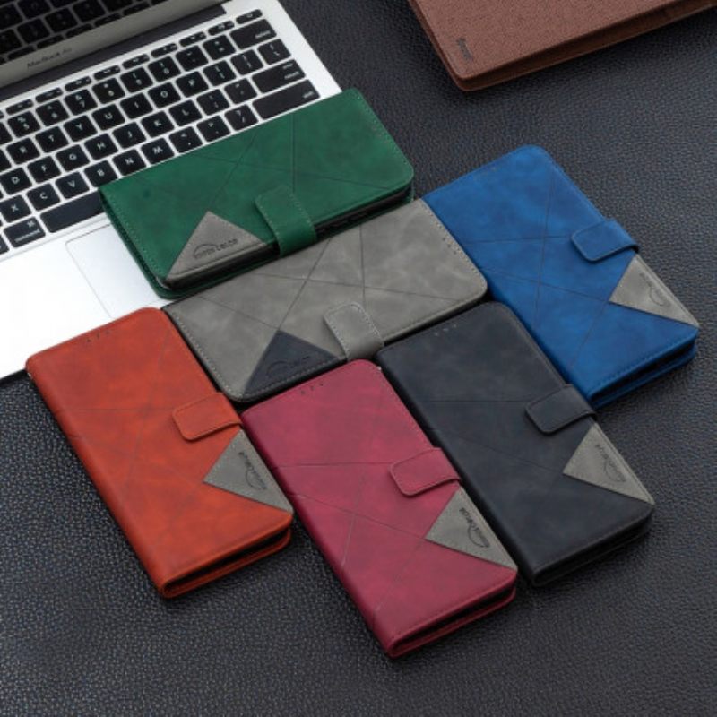 Flip Case Huawei P50 Triangles Binfen Color