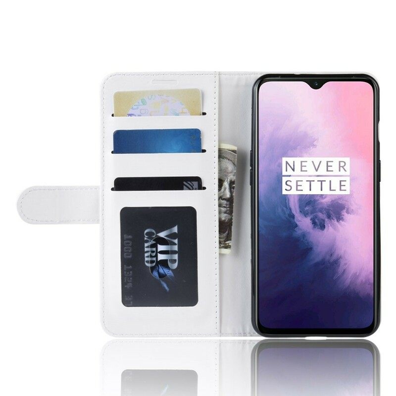 Kotelot OnePlus 7 Premium Faux Leather