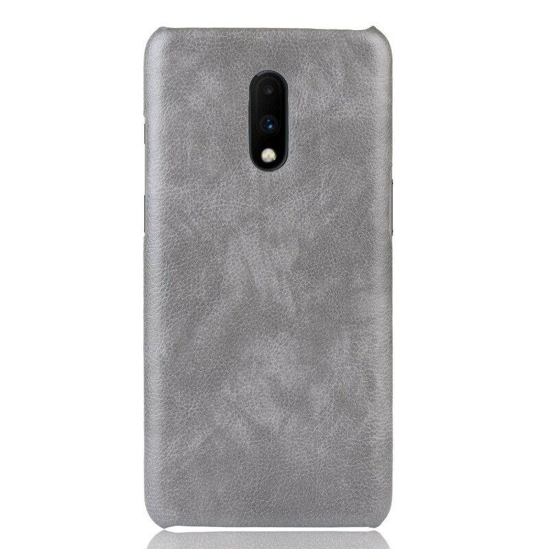 Kuori OnePlus 7 Litchi Performance Leather Effect