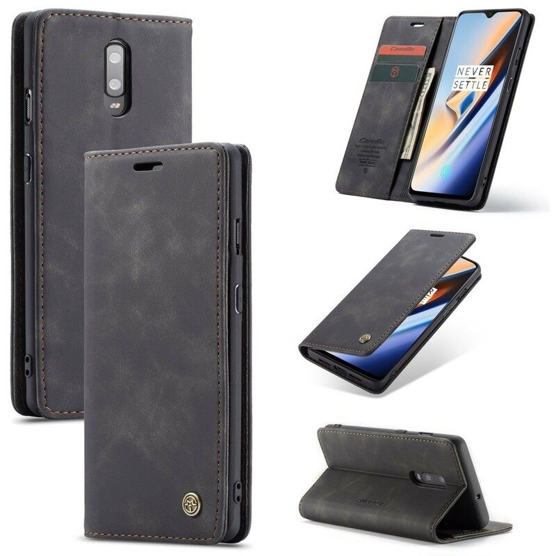 Puhelinkuoret OnePlus 7 Kotelot Flip Caseme Keinonahka