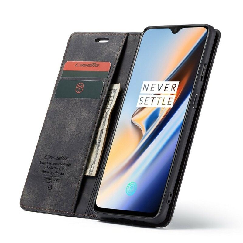 Puhelinkuoret OnePlus 7 Kotelot Flip Caseme Keinonahka