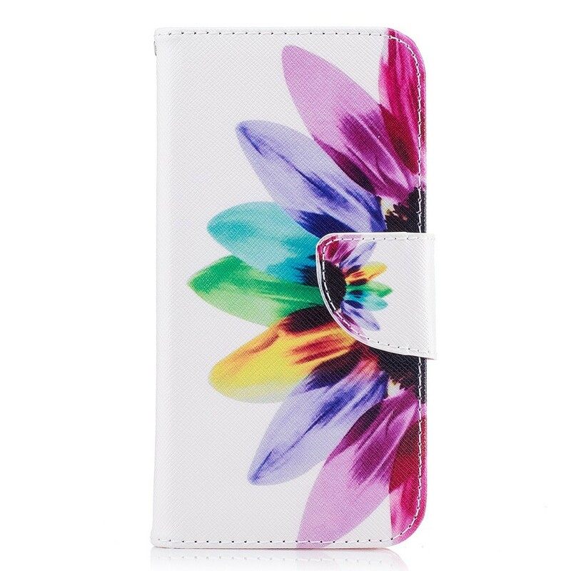 Flip Case Samsung Galaxy J7 2017 Flower Watercolour