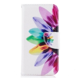 Flip Case Samsung Galaxy J7 2017 Flower Watercolour