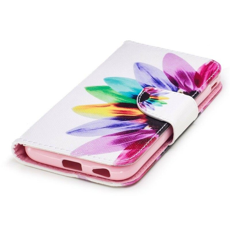 Flip Case Samsung Galaxy J7 2017 Flower Watercolour