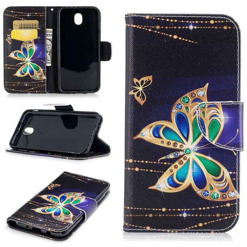 Kotelot Samsung Galaxy J7 2017 Magic Butterfly