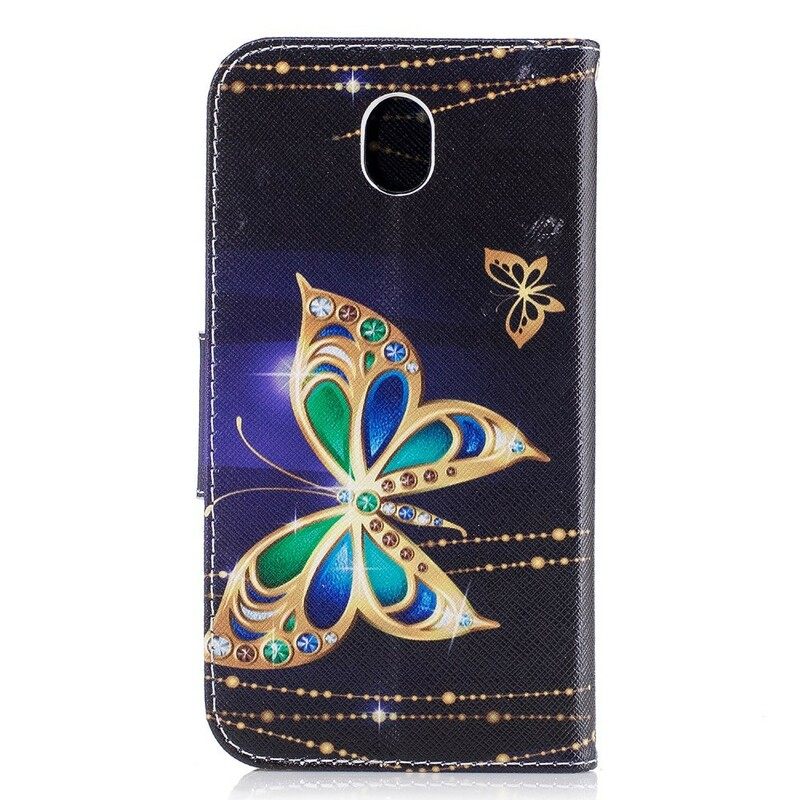 Kotelot Samsung Galaxy J7 2017 Magic Butterfly