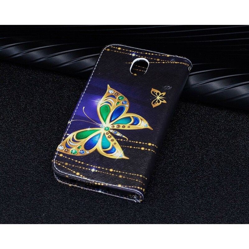 Kotelot Samsung Galaxy J7 2017 Magic Butterfly