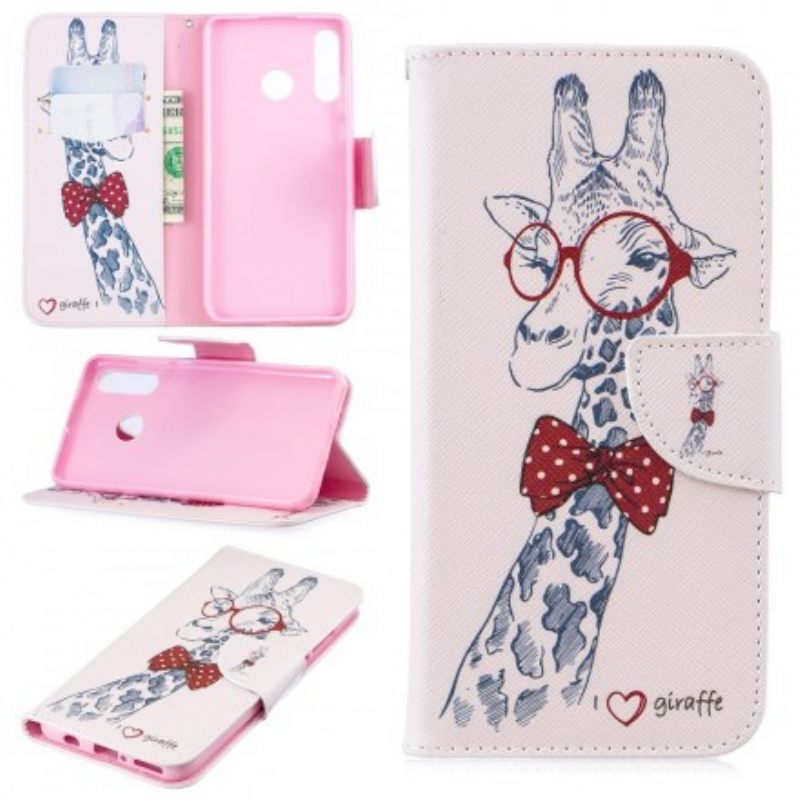 Kotelot Huawei P30 Lite Brainy Giraffe