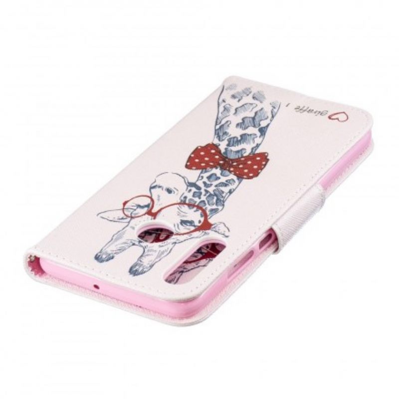 Kotelot Huawei P30 Lite Brainy Giraffe