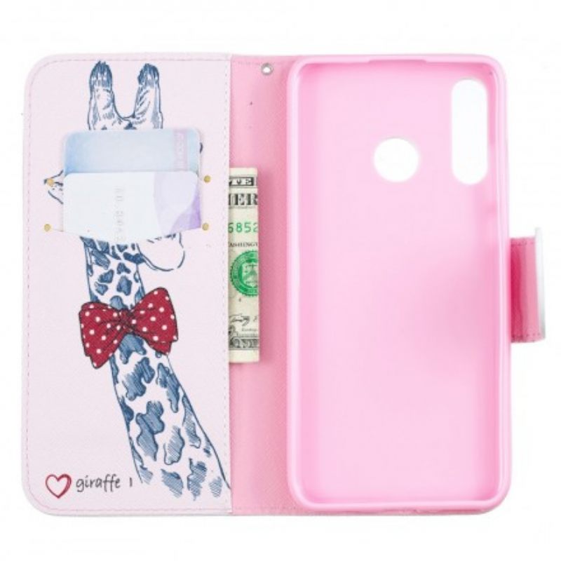 Kotelot Huawei P30 Lite Brainy Giraffe