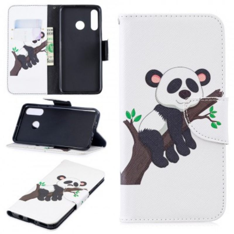 Kotelot Huawei P30 Lite Lazy Panda