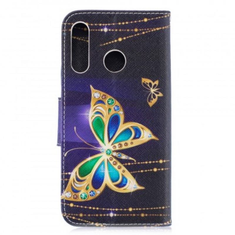 Kotelot Huawei P30 Lite Magic Butterfly