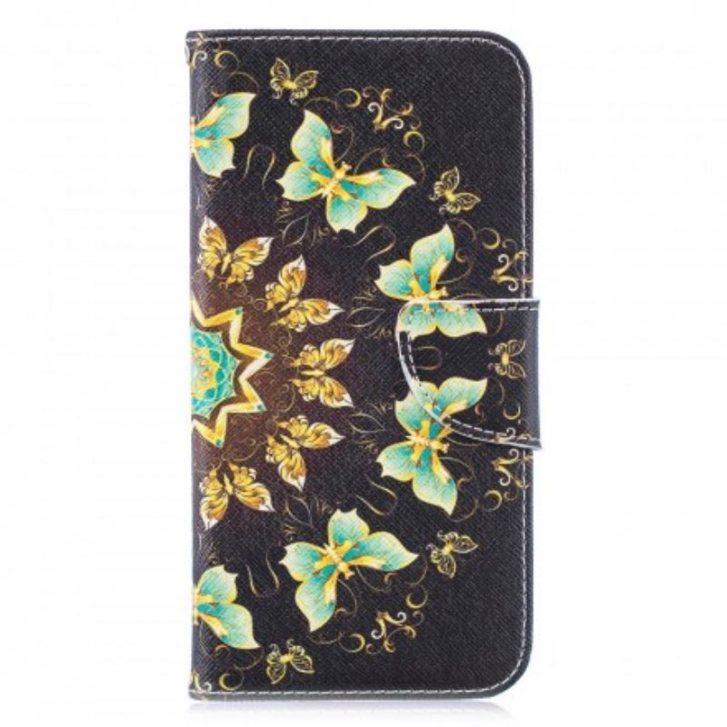 Kotelot Huawei P30 Lite Mandala Butterflies