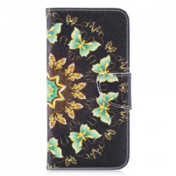 Kotelot Huawei P30 Lite Mandala Butterflies