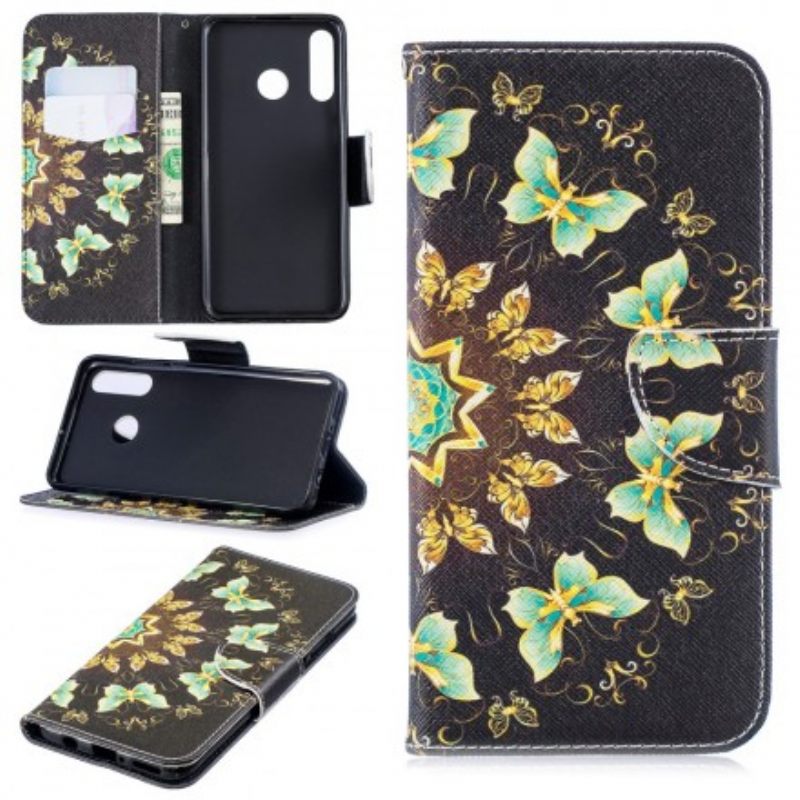 Kotelot Huawei P30 Lite Mandala Butterflies