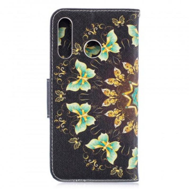 Kotelot Huawei P30 Lite Mandala Butterflies