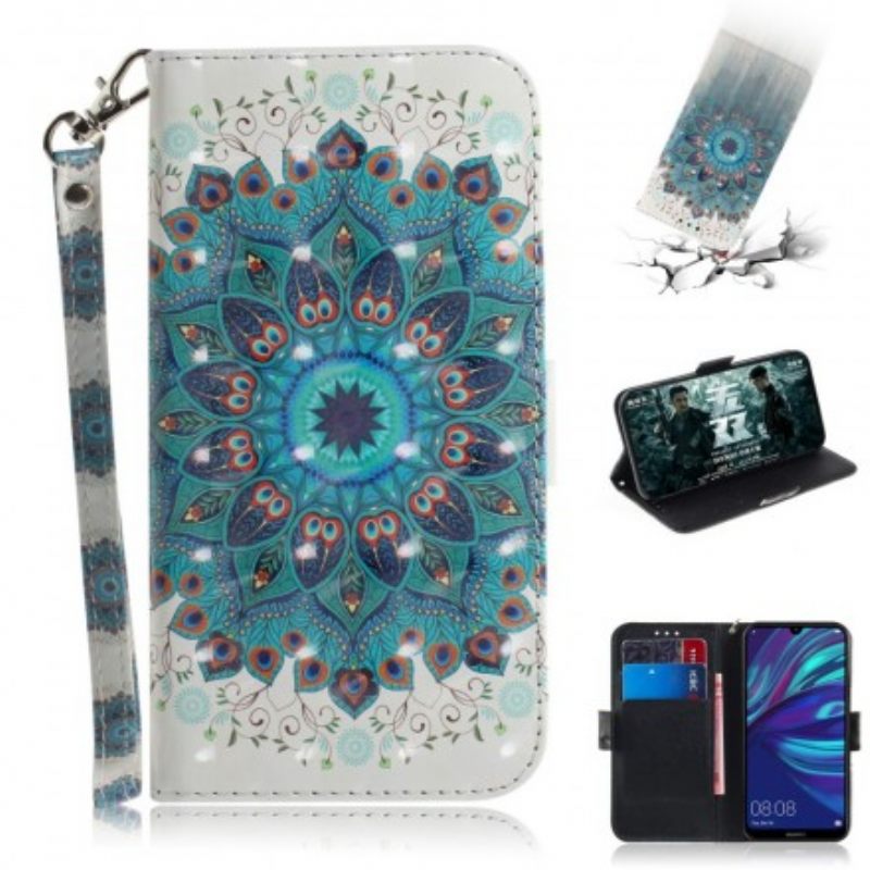 Kotelot Huawei P30 Lite Suojaketju Kuori Magistral Strappy Mandala