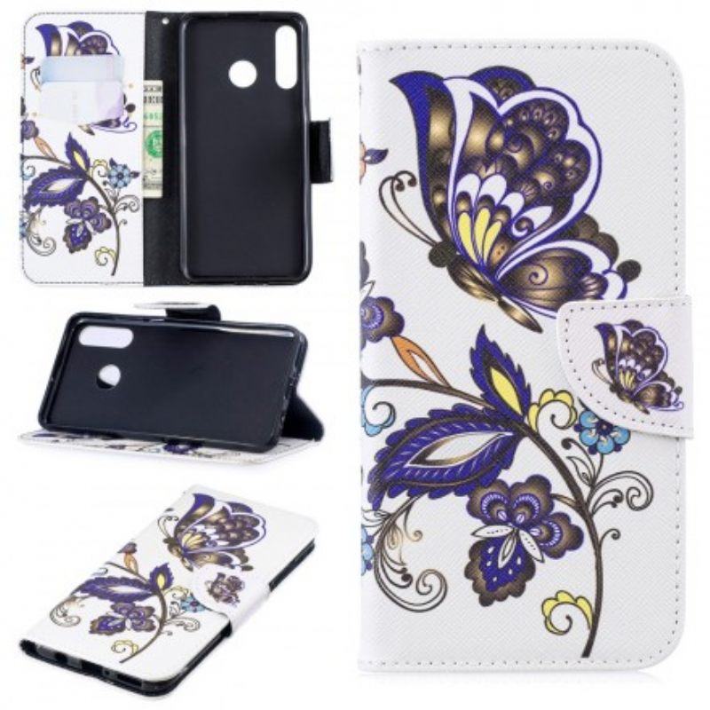 Kotelot Huawei P30 Lite Tattoo Butterfly