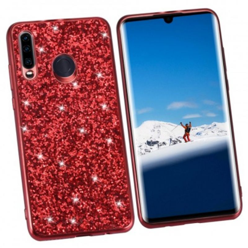 Kuori Huawei P30 Lite Olen Glitter