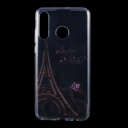 Kuori Huawei P30 Lite Transparent Hei Paris