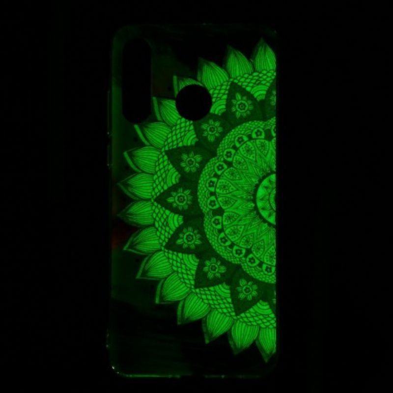 Kuori Huawei P30 Lite Värikäs Fluoresoiva Mandala