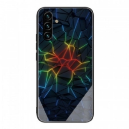 Case Samsung Galaxy A13 5G / A04s Geometria Karkaistu Lasi