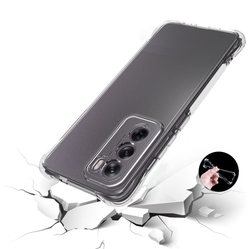 Kuori Oppo Reno 12 5g Läpinäkyvät Vahvistetut Kulmat Suojakuori