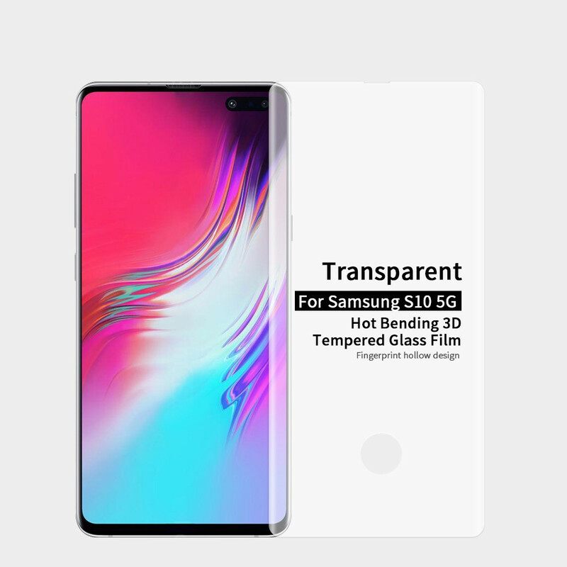 Karkaistu Lasikuori Samsung Galaxy S10 5G Pinwuyo Lle